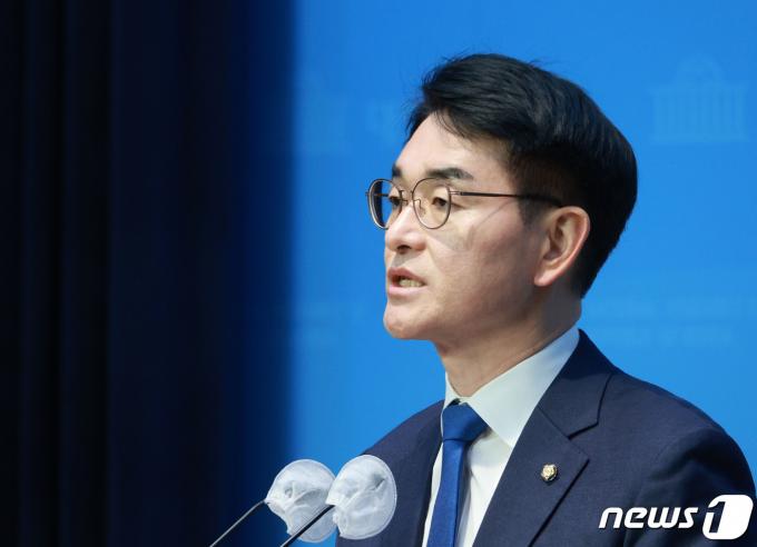 [사진] 강북을 경선 재도전하는 박용진 