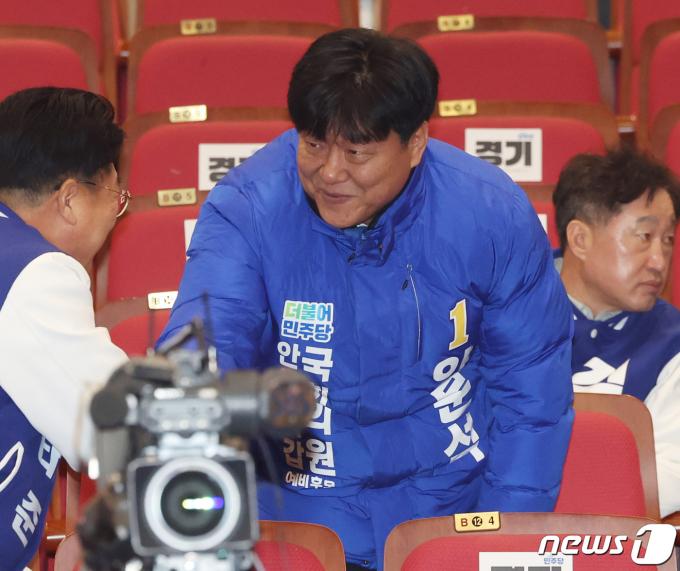 [사진] 총선 후보자 대회 참석한 양문석 후보