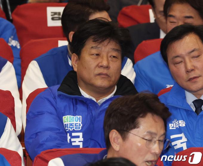 [사진] 총선 후보자 대회 참석한 양문석 후보