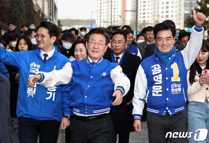 [사진] 동탄 찾은 이재명 대표