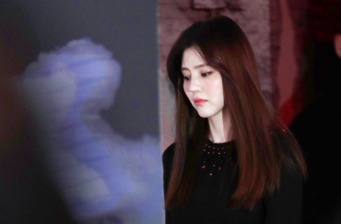 배우 한소희가 결국 블로그에 올려둔 모든 글을 내렸다. 사진은 지난해 12월 서울 용산구 레이어20 스튜디오에서 열린 넷플릭스 오리지널 시리즈 '경성크리처'(감독 정동윤) 제작발표회에 참석한 배우 한소희. /사진=뉴스1