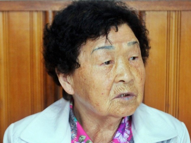 일제 강제동원 피해자 주금용 할머니가 세상을 떠났다. 사진은 일제 강제동원 피해자 주 할머니. /사진=머니투데이(일제강제동원 시민모임 제공)