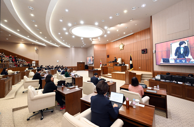 의정부시의회 제328회 임시회가 폐회됐다. /사진제공=의정부시의회