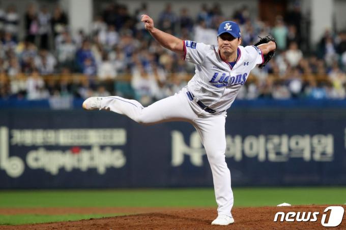 삼성 라이온즈 오승환. /뉴스1 DB ⓒ News1 공정식 기자