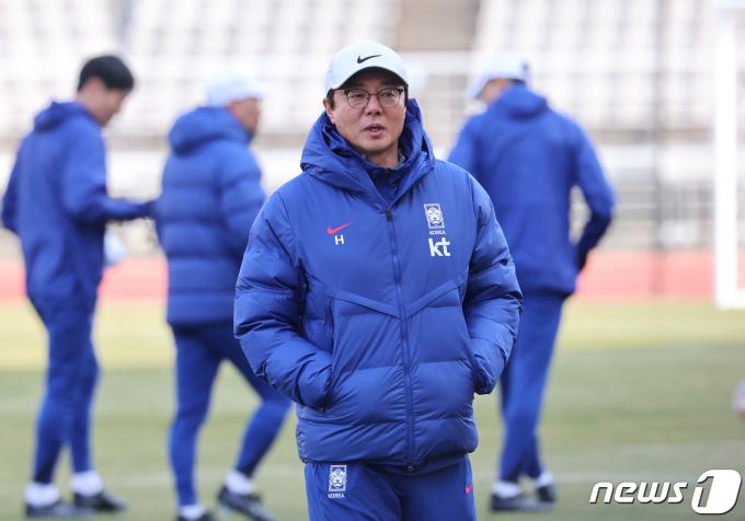 황선홍 대한민국 축구대표팀 임시 감독/뉴스1 ⓒ News1 김도우 기자