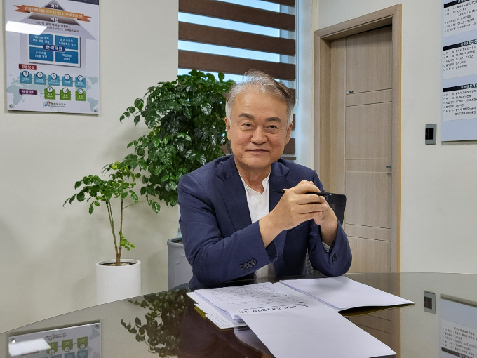 평택도시공사 강팔문 사장은 취임 1주년에 맞아 머니S와의 인터뷰에서 "고품격 미래형 자족도시기반 구축에 온 역량 집중하겠다"고 강조헷다. / 사진=김동우 기자