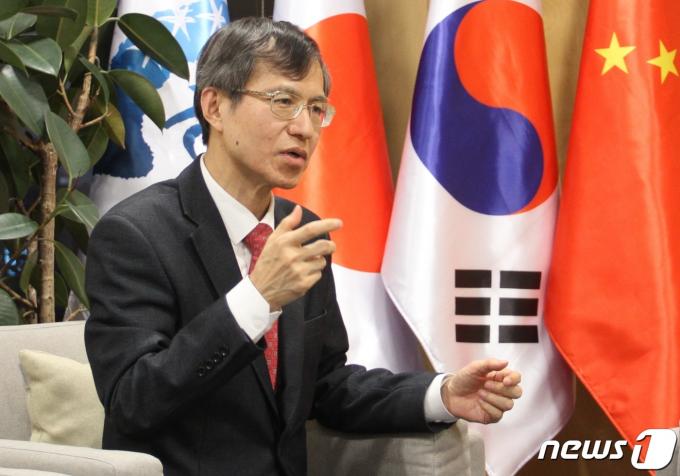 이희섭 한중일 협력사무국(TCS) 사무총장.