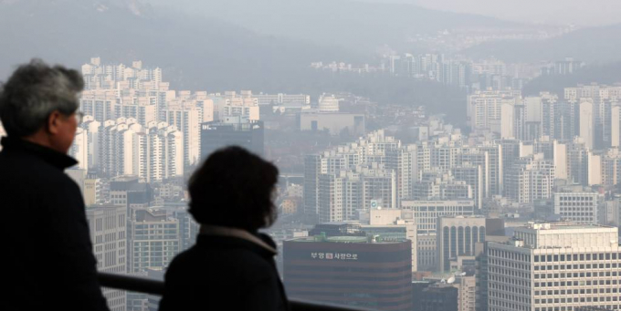 2024년 3월 둘째주(11일 기준) 서울 아파트 전세가격이 지난해 5월부터 43주 연속 상승세를 보였다. 사진은 서울시내 한 아파트 밀집 지역. /사진=뉴시스