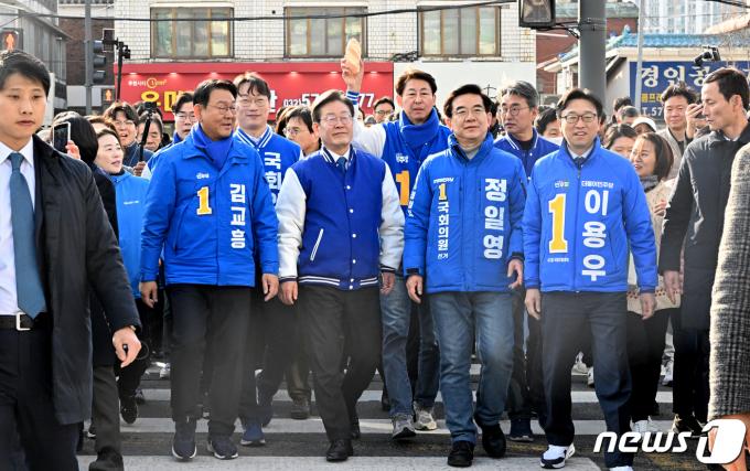 [사진] 인천 찾은 이재명 대표