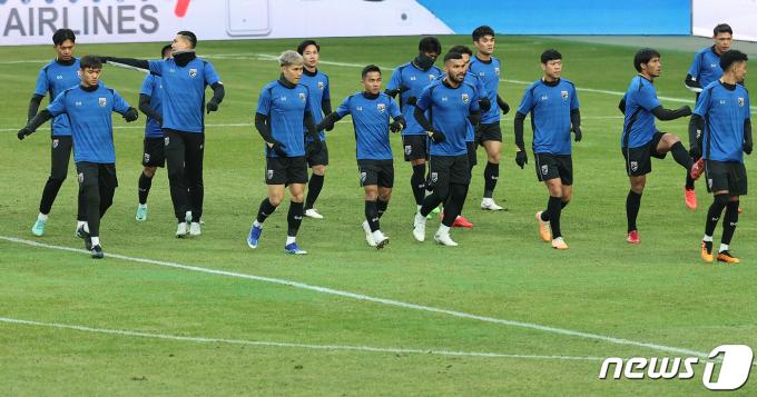 [사진] 대한민국 상대하는 태국