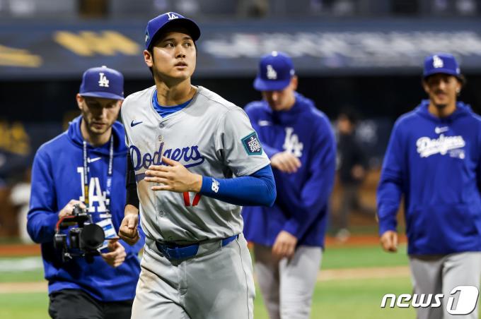[사진] LA다저스, 서울시리즈 1차전 5대2로 승리