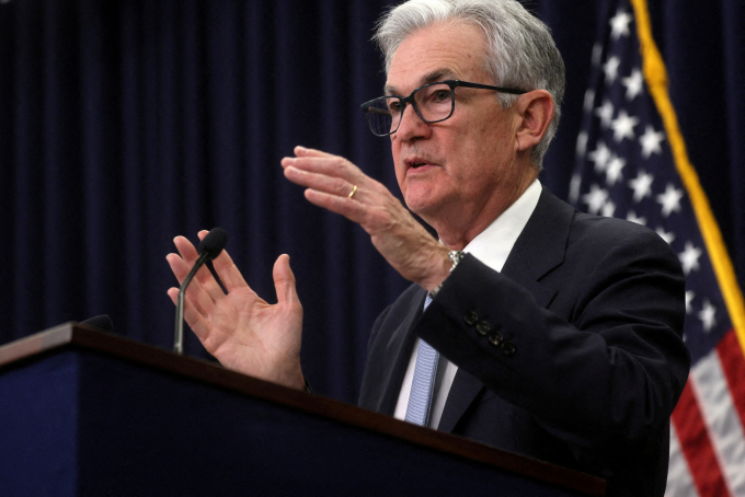 사진은 20일(현지 시각) 연방공개시장위원회(FOMC)에서 발언하는 제롬 파월 연방준비제도(FED·연준) 의장. /사진=로이터
