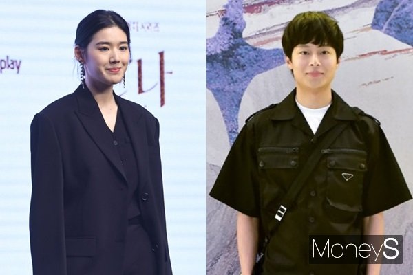 배우 정은채(37·정솔미)와 제품 디자이너 김충재(37)가 열애 중이다. /사진=장동규 기자, 임한별 기자