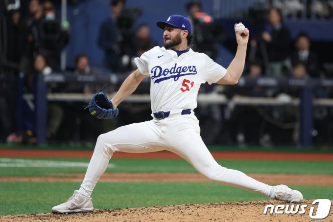 [사진] 다저스 베시아의 역투