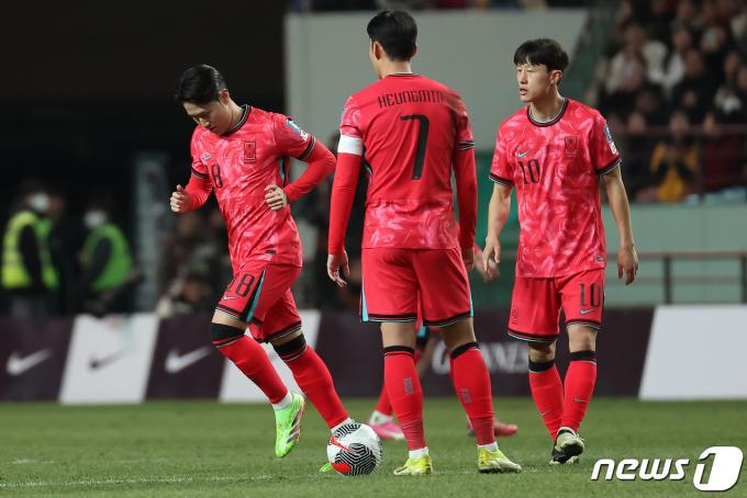 [사진] 손흥민과 이강인