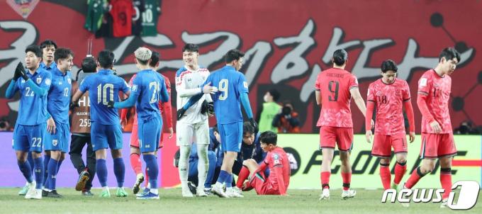 [사진] '아쉬운 결과'