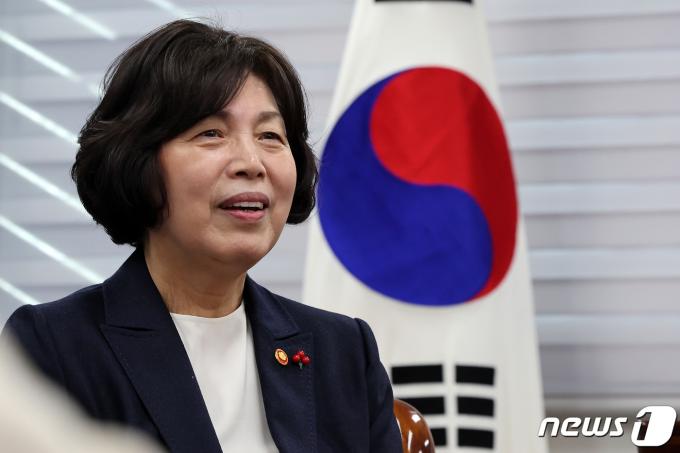 강정애 국가보훈부 장관. 2024.1.25/뉴스1 ⓒ News1 이동해 기자