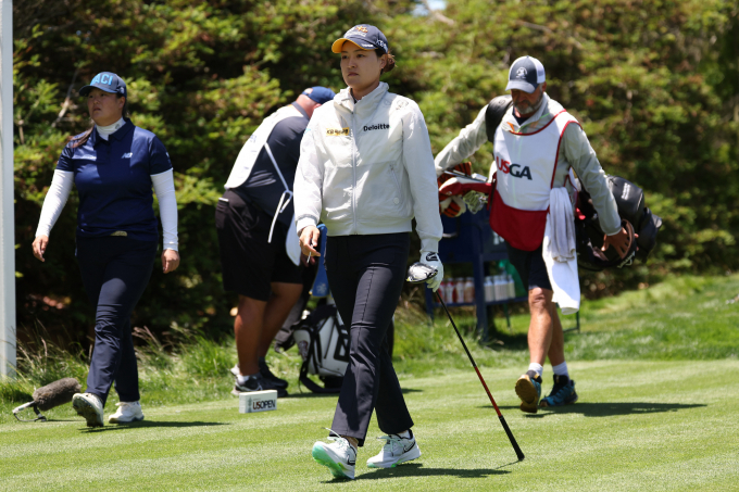 전인지가 LPGA 투어 퍼 힐스 박세리 챔피언십 1라운드 공동 7위에 자리했다. 사진은 지난해 US여자오픈에 출전한 전인지. /사진= 로이터