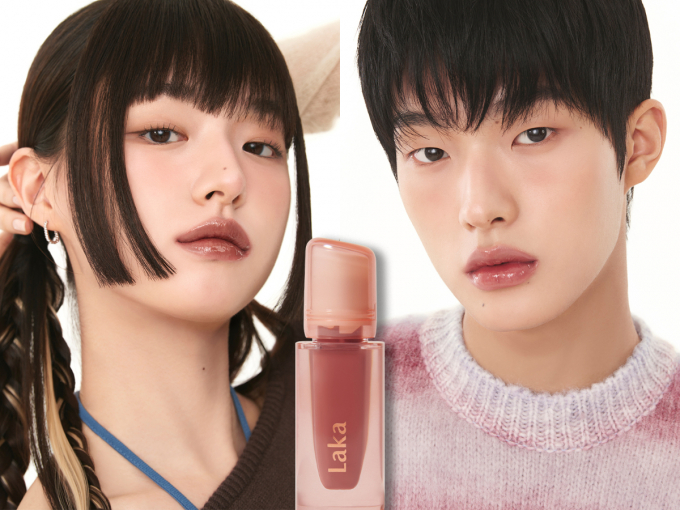 인디 브랜드 중심 K뷰티 수출국이 다변화되는 분위기다. 사진은 일본에서 인기를 얻는 라카의 제품 및 화보. /사진=라카