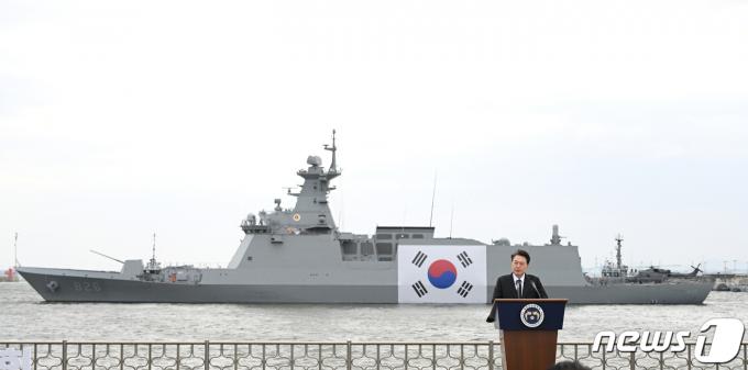 [사진] 윤 대통령, 서해수호의 날 기념사