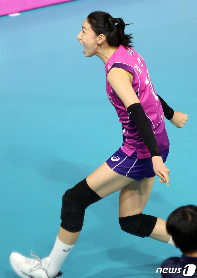 [사진] 포효하는 김연경