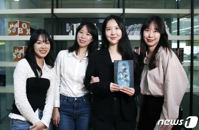 '파묘' 쇼박스 마케팅팀, 배급팀, 홍보팀 MZ 실무자들 / 뉴스1 ⓒ News1 권현진 기자