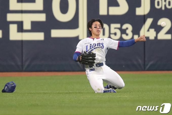 삼성 라이온즈 김성윤. /뉴스1 DB ⓒ News1 공정식 기자