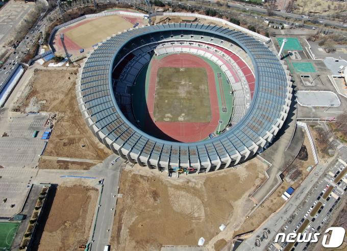 [사진] 잠실 올림픽주경기장, 2026년 말 새롭게 리모델링