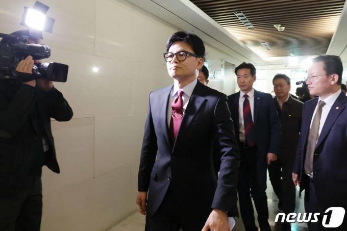 [사진] 한동훈 '의대교수협의회와 간담회'
