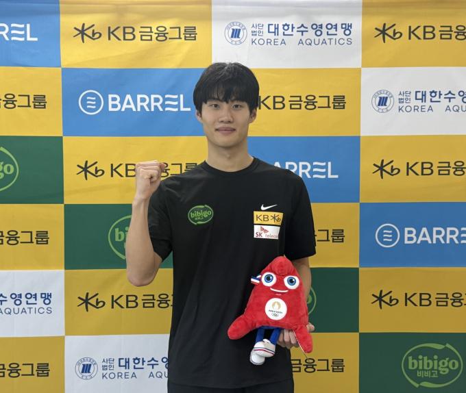 자유형 200m 파리 올림픽 본선행 티켓을 따낸 황선우(올댓스포츠 제공)