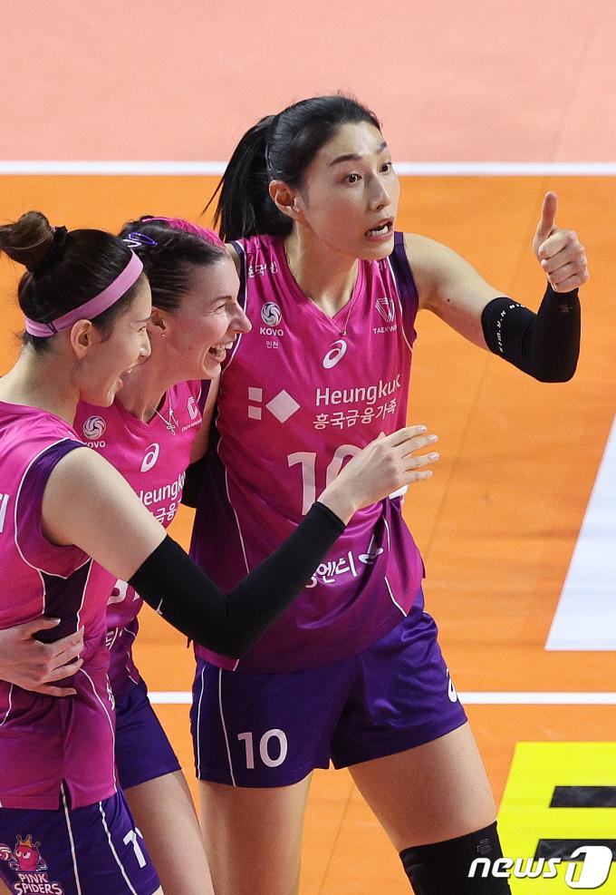 [사진] 김연경 '좋았어'