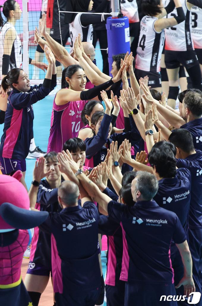 [사진] '역시 김연경' 흥국생명 챔프전 진출