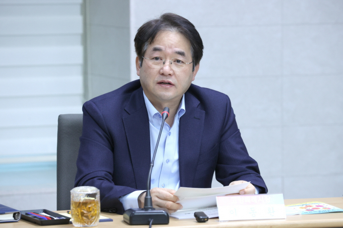 고양특례시 간부회의에서 발언하는 이동환 고양특례시장. / 사진제공=고양특례시