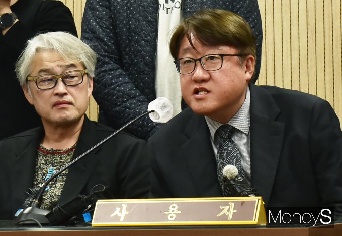 [머니S포토] 코로나19 여파·물가상승 관련 운송조합 입장 발언