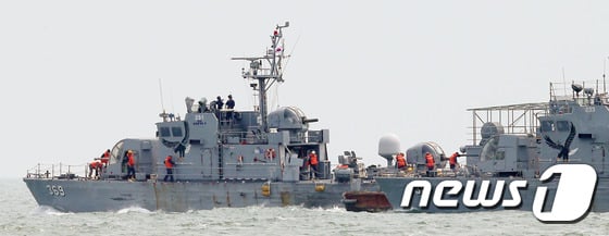 참수리 고속정.<자료사진>. 2015.8.24/뉴스12015.8.24/뉴스1 ⓒ News1 민경석 기자