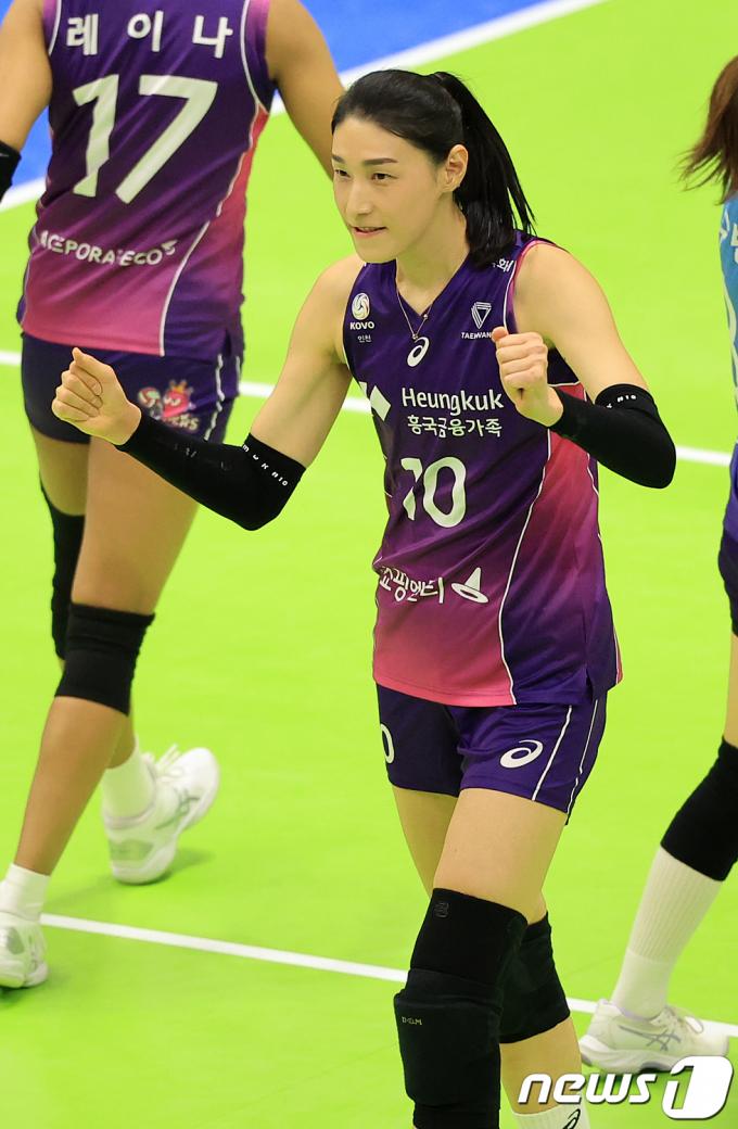 [사진] 김연경, 분위기 좋아!