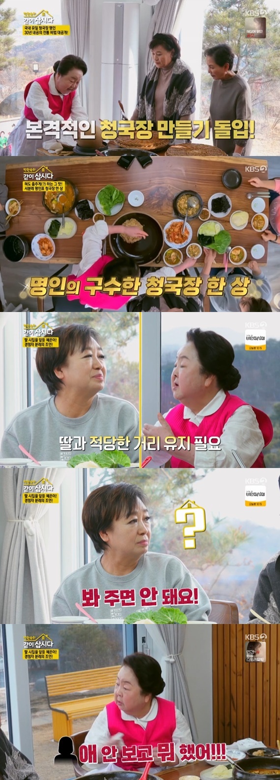 KBS 2TV '박원숙의 같이 삽시다 시즌3' 캡처