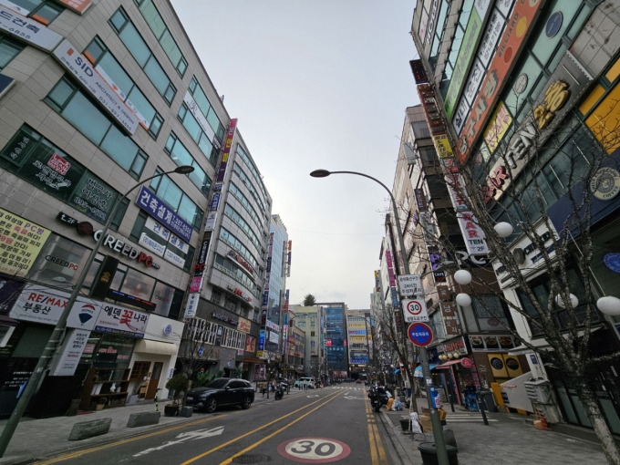 용인 기흥구 구갈동 상점가 모습. / 사진제공=용인특례시