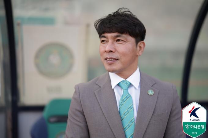 안산 그리너스 임관식 감독 (한국프로축구연맹 제공)