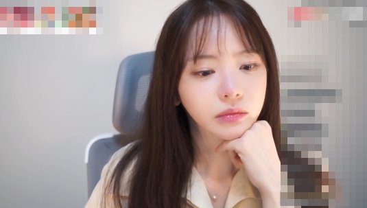 아프리카TV 방송 화면 갈무리