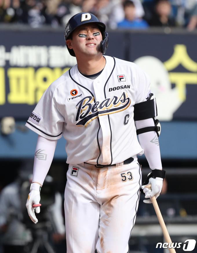 [사진] 아쉬운 양석환