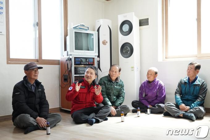[사진] 남성현 산림청장 '산불 조심합시다'