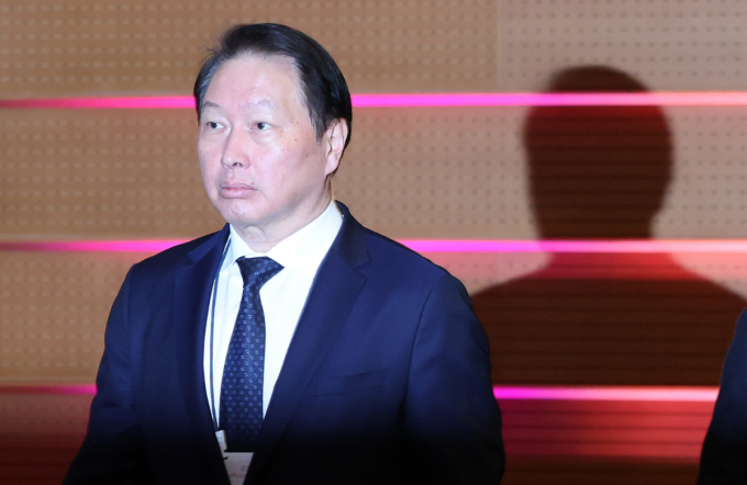 최태원 SK그룹 겸 대한상공회의소 회장이 지난 29일 별세한 조석래 효성그룹 명예회장의 넋을 기렸다. 사진은 지난 1월25일 신기업가정신협의회(ERT) 멤버스데이 본행사에 참석한 최 회장. /사진=뉴스1