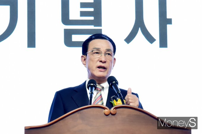 [머니S포토] 노동진 수협중앙회장 