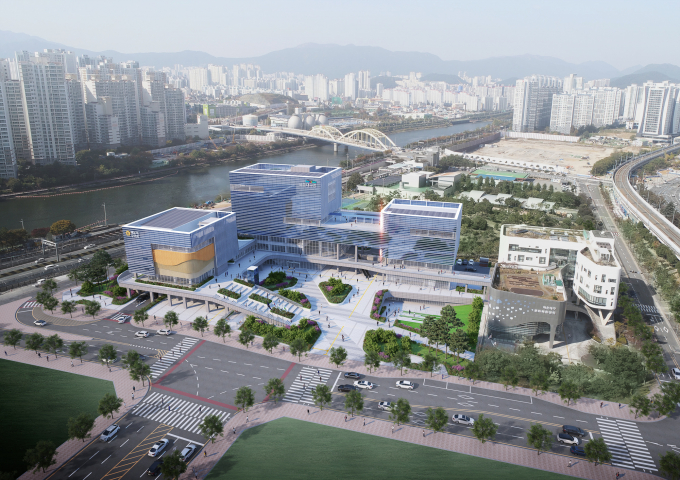 해운대구 신청사 조감도/사진=해운대구