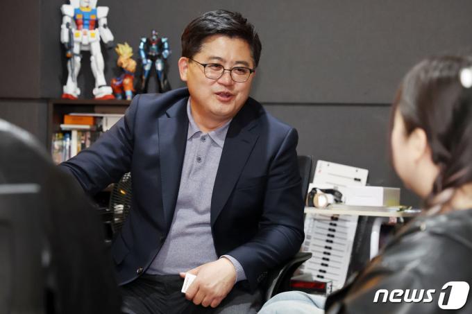 [사진] 작곡가들 만난 함운경 후보