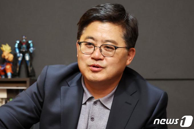 [사진] 간담회 갖는 함운경 국민의힘 마포을 후보