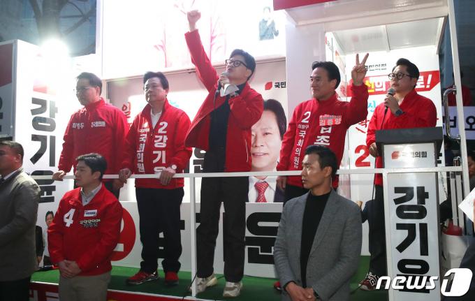 [사진] 창원 찾은 한동훈 위원장