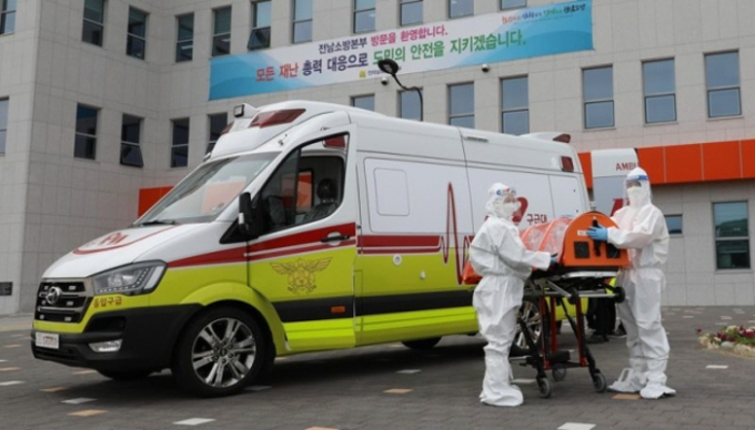 전남소방본부 소속 앰뷸런스./사진=전남도