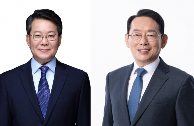 변성완 더불어민주당 후보(왼쪽)와 김도읍 국민의힘 후보(오른쪽)/사진=부산선관위